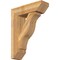 Ekena Millwork Funston Slat Rough Sawn Bracket w/ Offset Brace, Western Red Cedar, 8"W x 26"D x 34"H BKT0806X26X34FST06RWR - alternate 1
